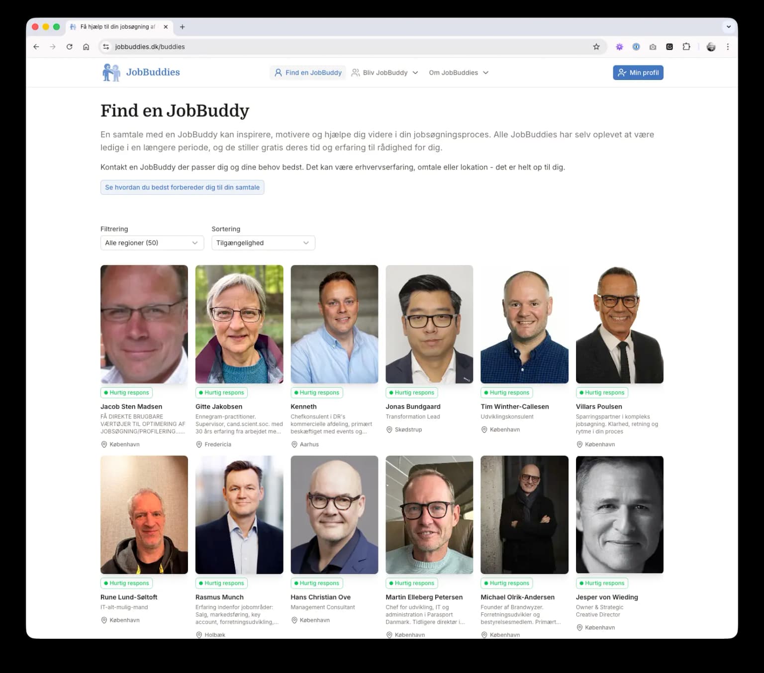 JobBuddies er en digital platform der hjælper jobsøgende